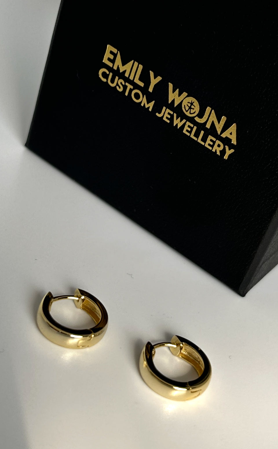 Yellow Gold Hoops