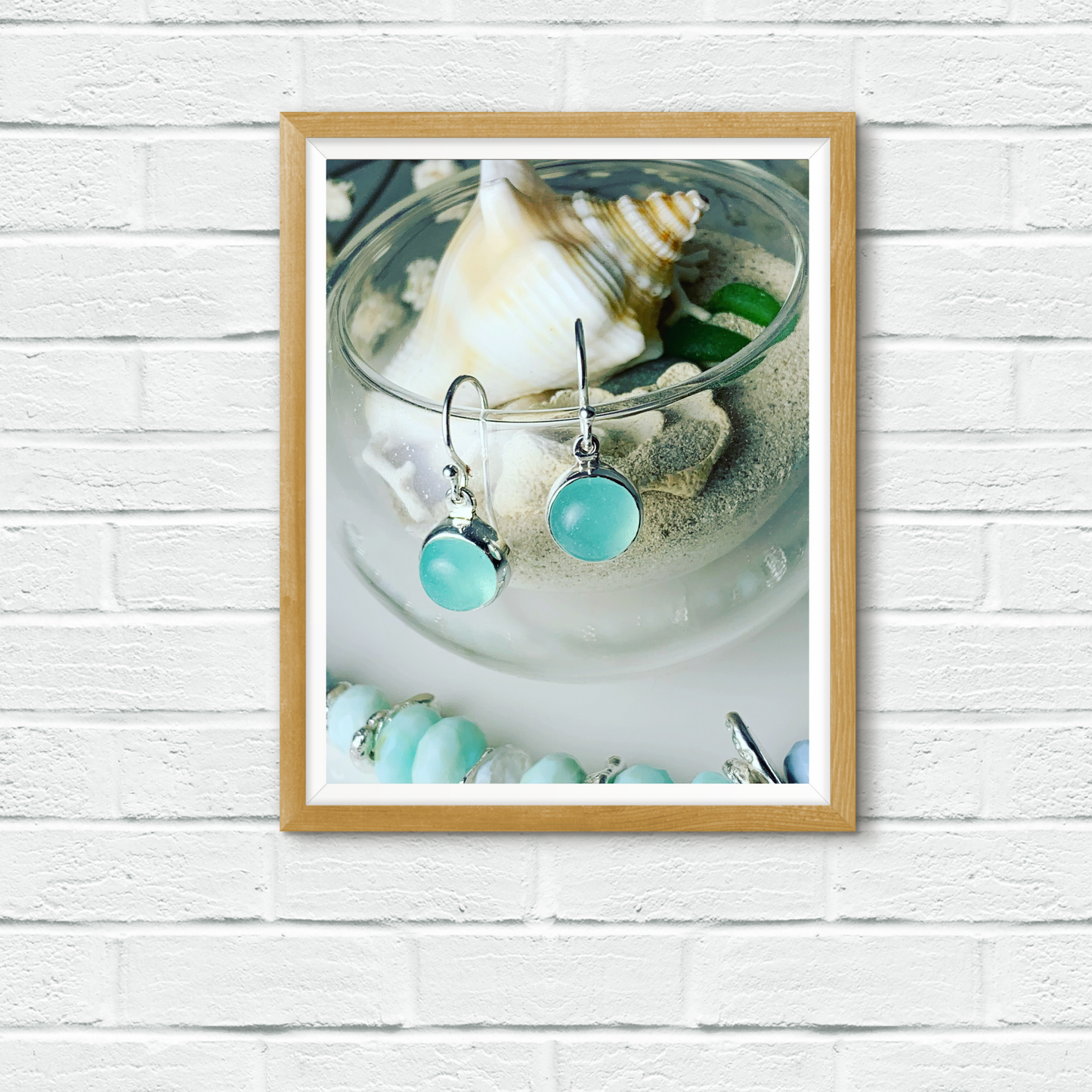 Chalcedony Drop Earrings