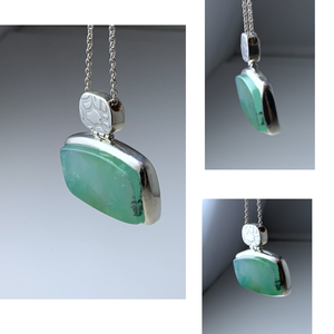 Chrysoprase Pendant