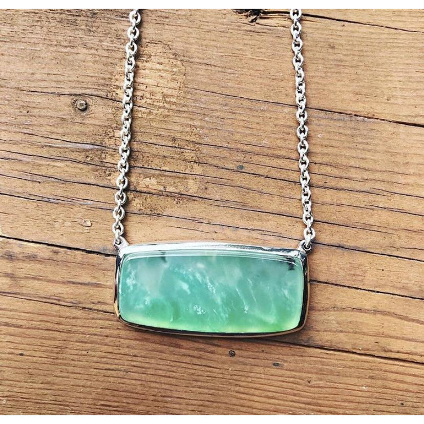 Chrysoprase Pendant
