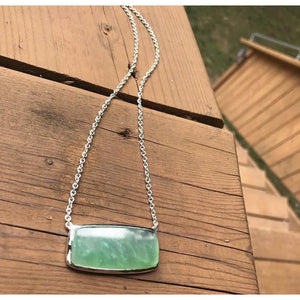 Chrysoprase Pendant