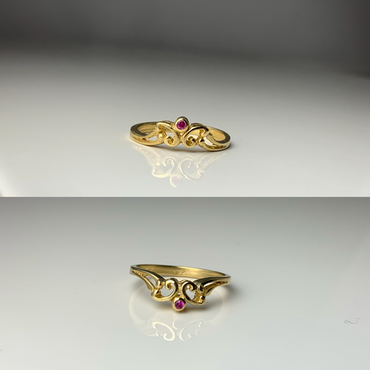 Pink Sapphire Ring