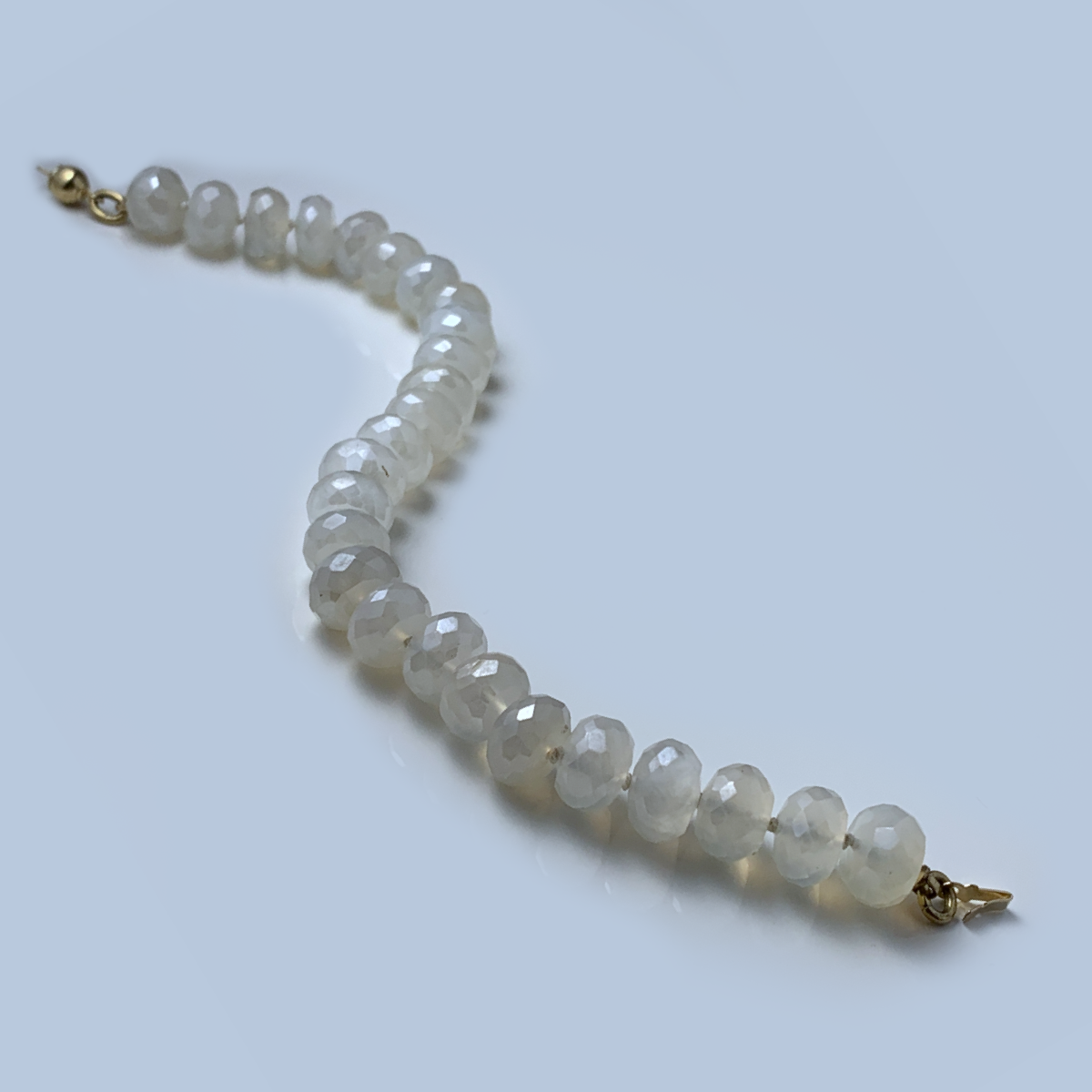 Pearl Chalcedony Bracelet
